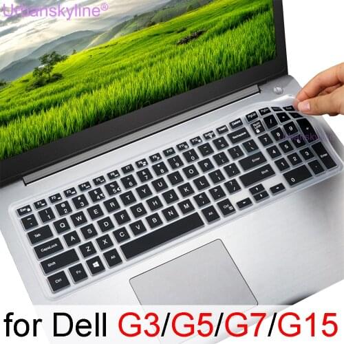 G7 Keyboard Cover for Dell G15 G3 Gaming G5 SE Pro 15 17 3500 3579 3590 3779 5590 5500 Laptop Protector Skin Case Silicon 17.3