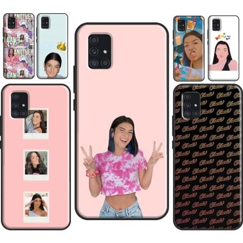 Charli D'Amelio Case For Samsung A21S A20e A12 A32 A42 A52 A72 A10 A30 A40 A50 A70 A31 A41 A51 A71 Coque