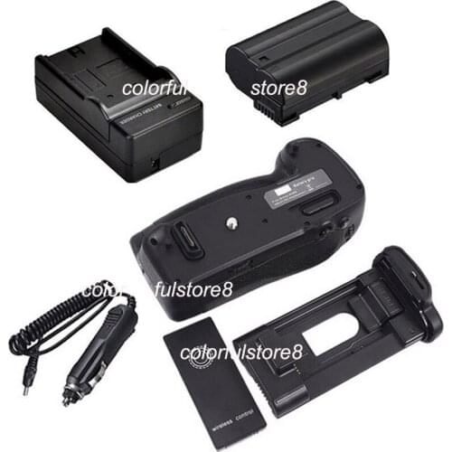 Battery Hand Handle Grip Holder Pack Vertical Shutter For Nikon D500 Camera as MB-D7 MBD17+IR Remote+ EN-EL15 ENEL15+Car Charger