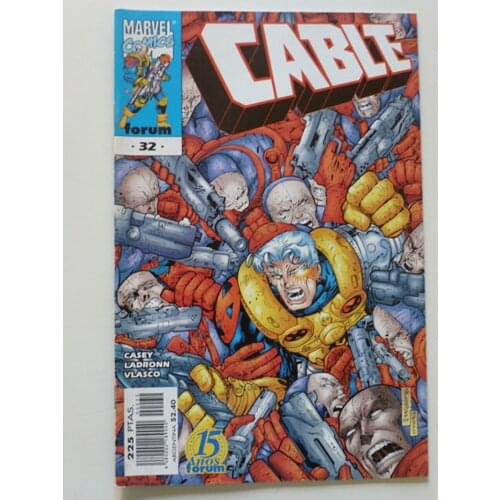 MARVEL, X-MEN, CABLE VOL II No 32, ED. FORUM, year 1998, author LADRONN, comic BOOK Spanish, TEBEO