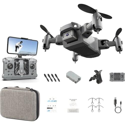 Mini Drone With 4K Camera HD Foldable Drones Quadcopter Remote Control Helicopter Educational Toy Boy Birthday Gifts KY905