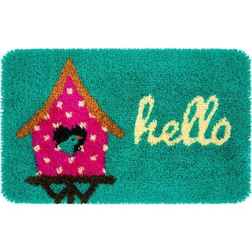 DIY Embroidery kits cross stitch latch Hook rug kits with Pre-Printed Pattern Carpet embroidery for adult Tapestry Home Decor