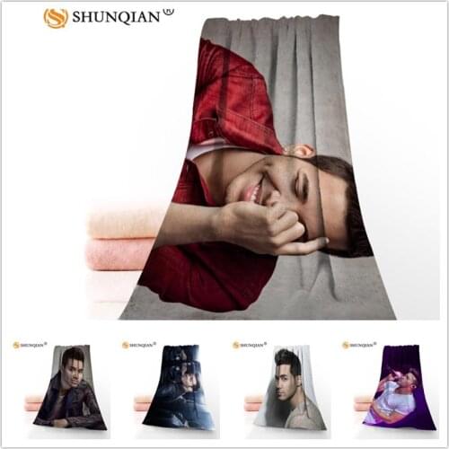 Custom Prince Royce 35x75cm Face Towels Facecloth Microfiber Washcloth Quick drying Sports Towel