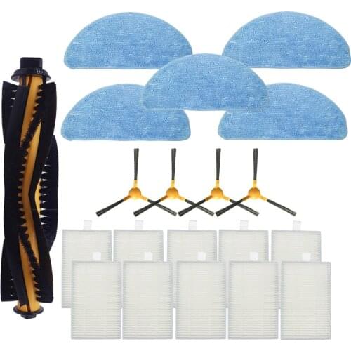 Roller Brush Side brush HEPA MopS Set For Liectroux C30B /Proscenic 800T Filter robot vacuum cleaner parts
