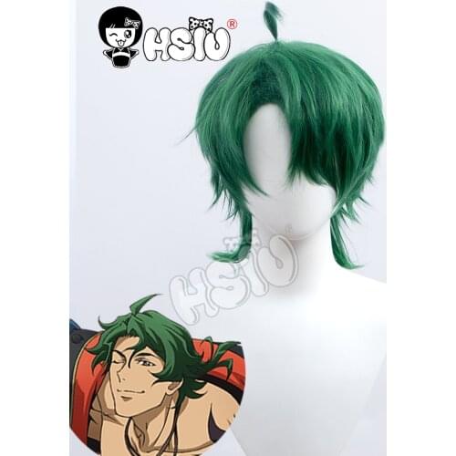 SK8 the Infinity JOE Cosplay Wig Anime SK EIGHT cosplay HSIU green Short Hair+Free wig cap SK EIGHT