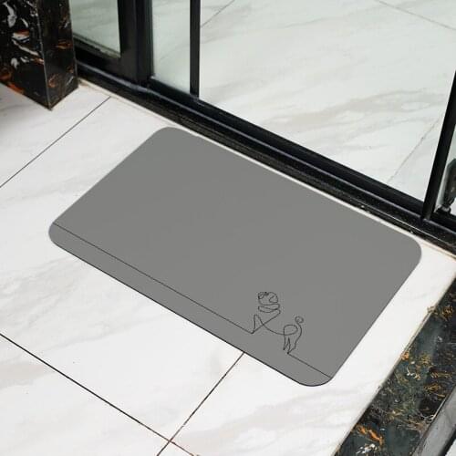 泥的物语 Soft Bathroom Rugs