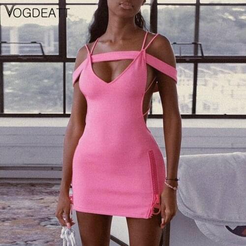 VOGDEATT Off-the-shoulder Summer Dresses