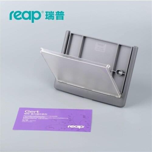 3209 5-pack Reap Gert 149*105.5mm Abs/pc Office Badge Indoor Wall Mount Sticker Holder Display Info Poster Door Sign