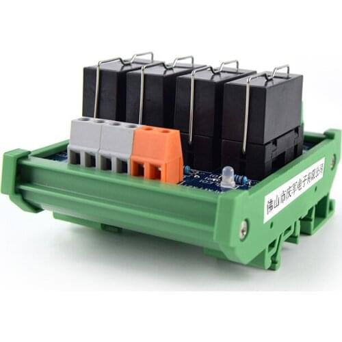 4-way original Omron single open module 16A24V output driver board PLC amplifier board relay