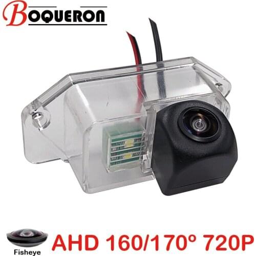 Fisheye 170 Degree 720P HD AHD Car Vehicle Rear View Reverse Camera For Mitsubishi Savrin 380 Lancer Galant Fortis Colt Plus