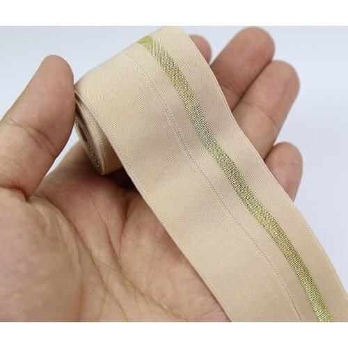 Width 4cm glossy thin black elastic band rubber band waistband band clothing accessories