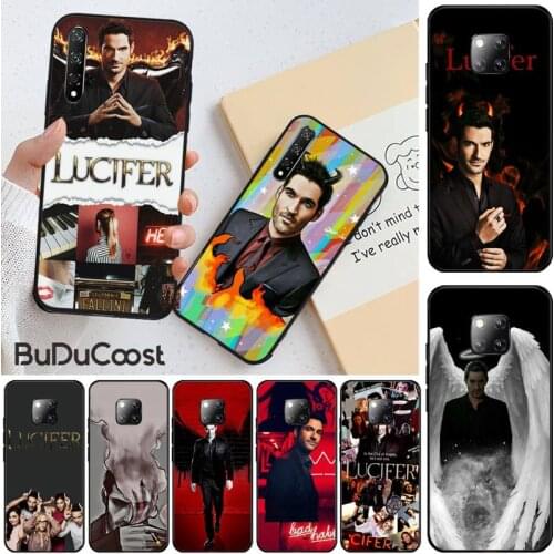 Chenel Tom Ellis Lucifer Phone Case For Huawei Honor 8X 9 10 20 Lite 7A 8A 5A 7C 10i 20i 9X play 8C