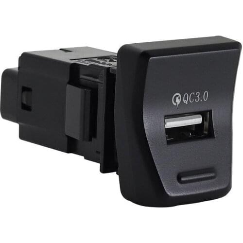 For Toyota Rav4 2019 2020 5th Central Control Position Qc3.0 Car Charger Lossless Upgrade Automobile Car Charger Accessories