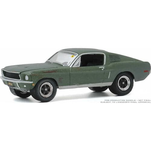GreenLight 1:64 1968 Ford Mustang GT boutique alloy car toys for children kids toys Model original box