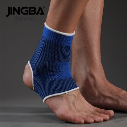 JINGBA SUPPORT 1 PCS Sports protective gear Ankle support Basketball Ankle Brace Nylon Ankle compression support tornozeleira