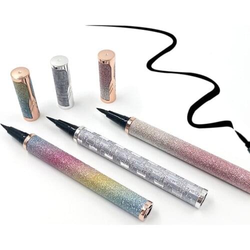 New 1pcs Magic Self-adhesive Eyeliner Pen Glue-free Magnetic-free for False Eyelashes Waterproof No Blooming Eye Liner Pencil