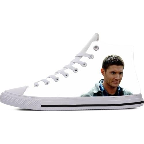 2019 hot fashion 3D Jensen Ackles High Sneakers for men/women high quality 3D printing handiness casual shoes