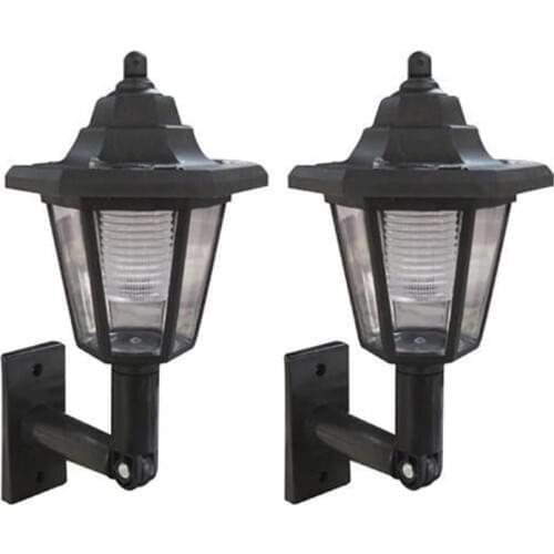 2017 NEW Solar Power LED Light Path Way Wall Landscape Mount Garden Fence Lamp Outdoor O11