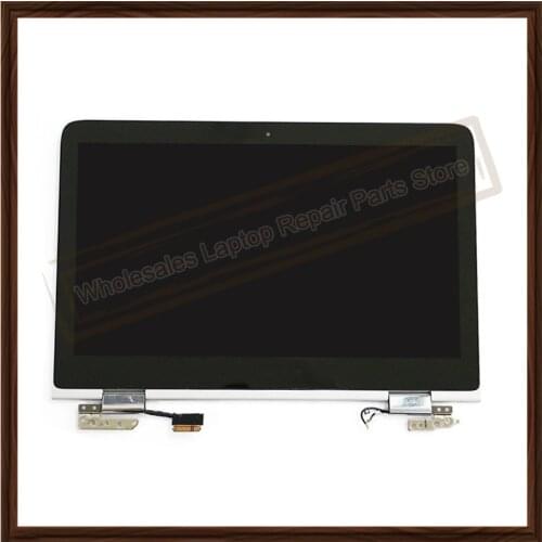 Original 13.3" Full LCD Assembly For HP Spectre x360 13-4000 Series 13 1920*1080 Laptop LCD touch screen Display Silver black