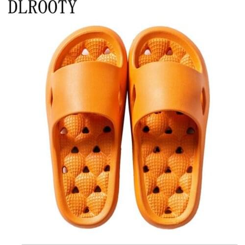 Men Women Slippers Sandals Shoes Flip Flops Bathroom Summer Fashion Flats Breathable Non-Slip Solid Home Slides Casual Male