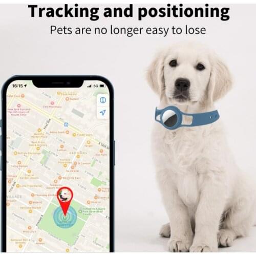Silicone Smart Waterproof Pet Locator Universal Waterproof GPS Location Collar For Cats And Dogs Positioning Tracker Locating