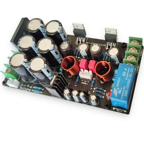 GC Nice Sound Version LM1876 Power Amplifier Board Kit Dual-channel with Protection HIFI Pure Power DIY Amplifier Board 30W*2
