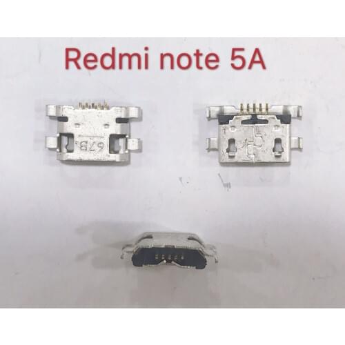 10pcs/Original for Redmi Note5A Micro Mini USB Charge port Charging Jack Dock Socket Plug Connector