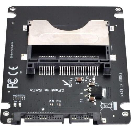 Zihan CFast 2.0 to SATA Card Adapter 2.5" Case SSD HDD CFast Card Reader for PC Laptop
