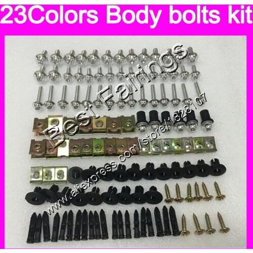 Fairing bolts full screw kit For HONDA CBR600F 11 12 13 14 CBR600 F CBR 600F 2011 2012 2013 2014 14 Complete Body screws Nuts