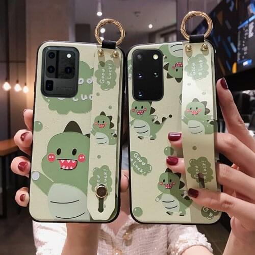 For Samsung Galaxy Note 8 9 10plus A70 A71 A51 A50s A50 A40 A30 A20 A10 S8 S9 S10 S20 Plus Ultra Wrist Band Phone Holder Case