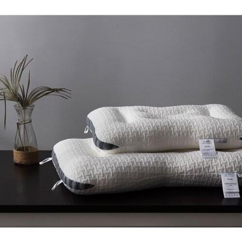 Home massage pillow to protect cervical vertebra and help sleep One single student pillow for male and female adults