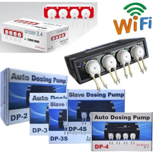JEBAO DP-4 AUTO DOSING PUMP FOR AQUARIUM SALTWATER MARINE REEF 4 CHANNEL . JEBAO DOSER3.4 DOSER2.4 DOSER-3.4 DOSER-2.4 DP-4 DP4