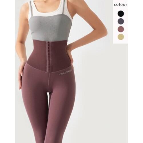 Lady Training hip lift yoga Fitness pants belt Body corrector de postura Running Sport Professional Compression Fitness Pads