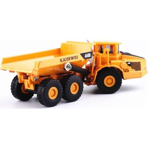 Alloy 1:87 Scale Dump Diecast Construction Vehicle Cars Lorry Toys Model