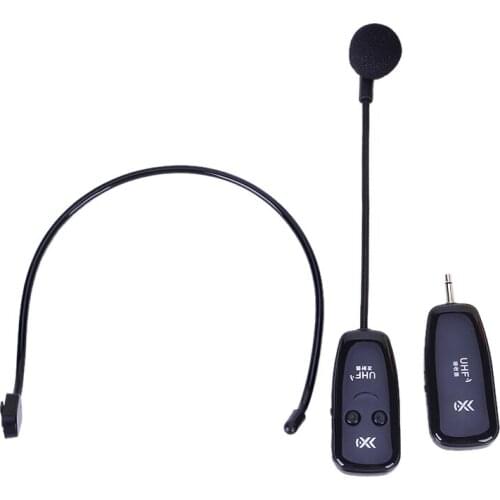 Retail UHF Wireless Microphone Professional Head-wear Mic for Voice Amplifier Computer