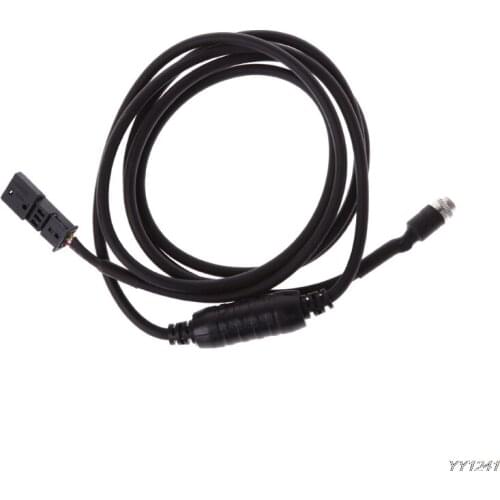 AUX Audio Input Adapter Female 3 pin Cable For BMW E39 E53 E46 X5 BM54 16:9 CD G6KC