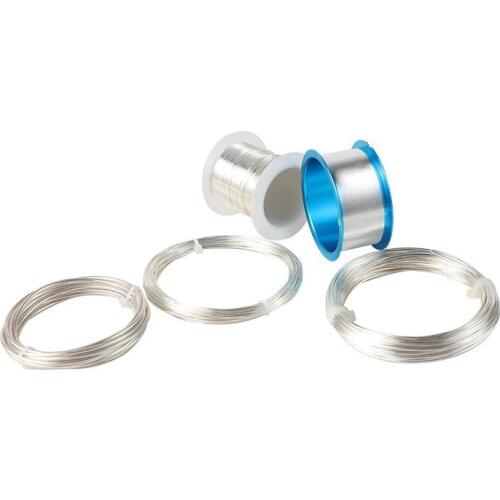 High-purity metal silver wire silver wire experiment fine silver wire silver wire DIY scientific research Ag 99.99% or more