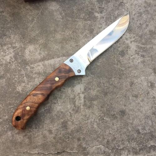 Browning Shadow wood fied Tactical Hunting Knife Camping Tactical Knife Small Straight Knife Rescue Tools Knifes