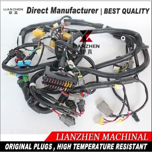 Excavator sapre replacements electric parts PC400-7 new series inner cabin komatsu wiring harness 208-06-71511 2080671511