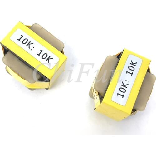 2PCS / 10K:10K Z11 xigangpian audio isolation transformer balanced and unbalanced audio conversion isolator