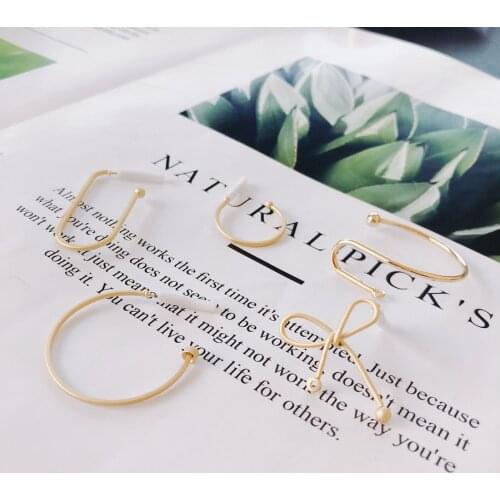 4 pieces / lotalloy semicircleBronzeSuppliesforJewelry Accessoriesbeadcapsearings fashionjewelryconnectorsforjewelrymaking