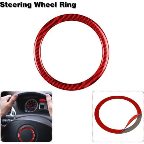 Steering Wheel Decoration Cover Car Bearing Circle Ring Decor For MW Mini JCW Cooper R55 R56 R60 R61
