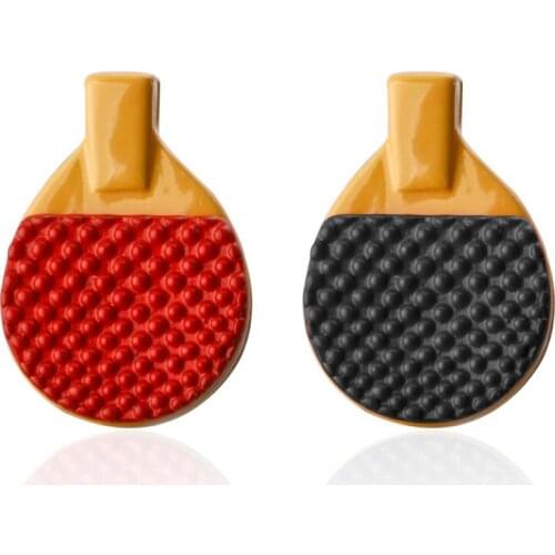 HYX Jewelry Grain tennis bat Enamel Brand Cuff Buttons French Shirt Cufflinks For Mens Fashion Cuff Links