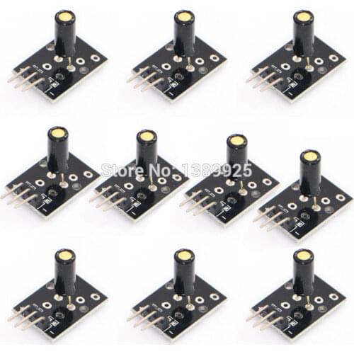 Factory Wholesale 10pcs/Lot KY-002 Vibration Switch Module Vibration Shock Sensor Free Shipping