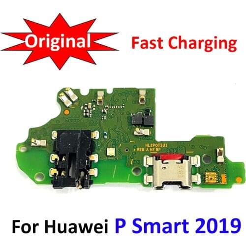 Original For Huawei P Smart 2019 USB Charging Port Dock Charger Plug Connector Board Flex Cable