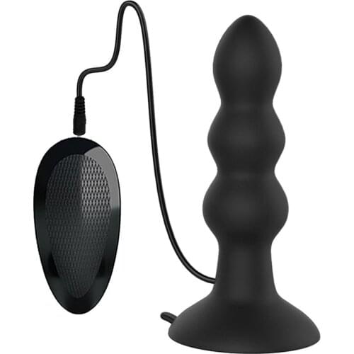 Vibraitng Anal Sex Toy Silicone Remote Control Butt Plug Prostate Massager Sex Product for Man