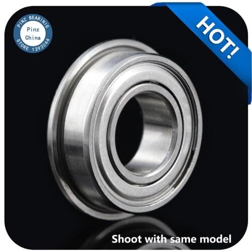 10PCS F697ZZ LF-1770ZZ 7*17*5 mm flange bearing Miniature flangebearing Flange Deep Groove Ball Bearing