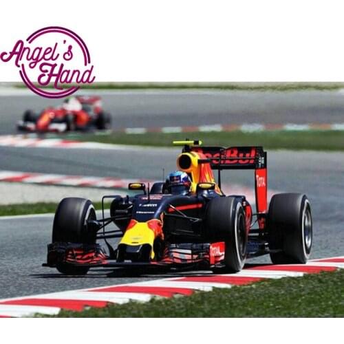 5D Diamond Mosaic Diy spuar & round Diamond Painting Racing car Pictures 3D Diamond Embroidery Wall Sticker Home Decor