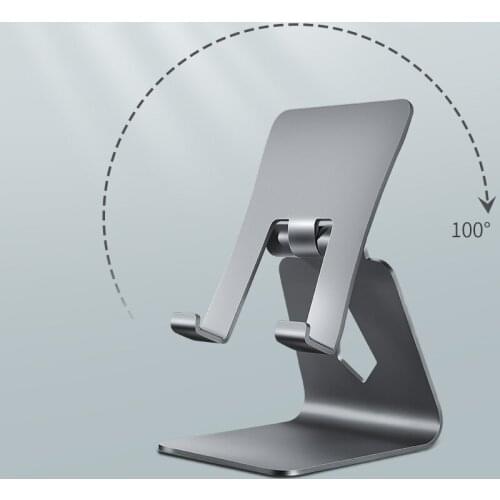 Aluminum Alloy Holder Desktop Bracket Lazy Folding Tablet Computer Stand for iPad Huawei Apple Mobile Phone Holder