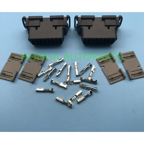 Free shipping 2 pcs OBD2 16 Pin Female Connector OBD diagnostic plug (female)